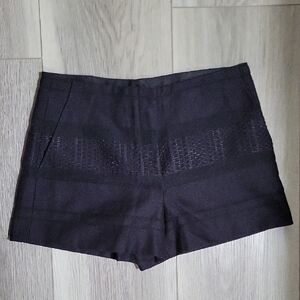 Armani Exchange Black High Waist Women's Shorts Size 2